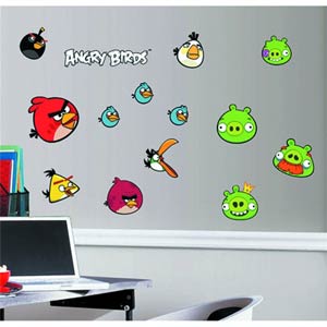 Angry Birds Peel & Stick Wall Decals