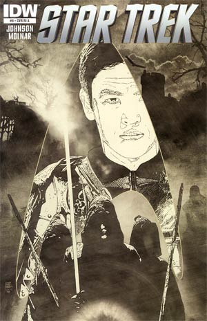 Star Trek (IDW) #9 Cover B Incentive Tim Bradstreet Sketch Cover