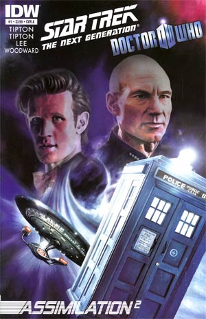 Star Trek The Next Generation Doctor Who Assimilation2 #1 1st Ptg Regular Cover A