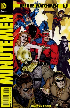 Before Watchmen Minutemen #1 Cover B Incentive Michael Golden Variant Cover