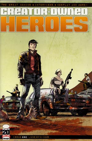 Creator-Owned Heroes #1 Incentive American Muscle Variant Cover