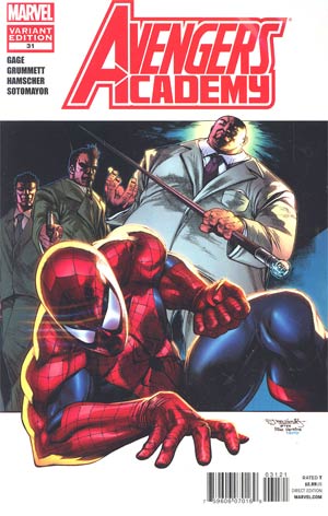 Avengers Academy #31 Incentive Amazing Spider-Man In Motion Variant Cover (Avengers vs X-Men Tie-In)