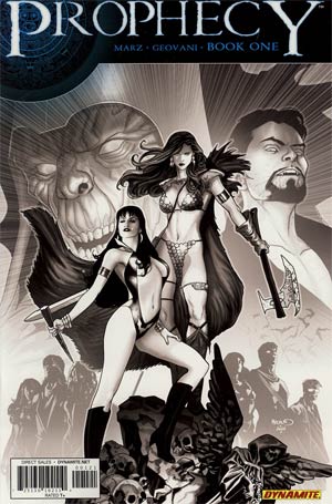 Prophecy #1 Incentive Paul Renaud Black & White Cover