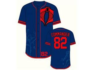 GI Joe Cobra Base Commander Baseball Jersey X-Large