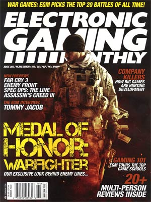 Electronic Gaming Monthly #255 May / Jun 2012