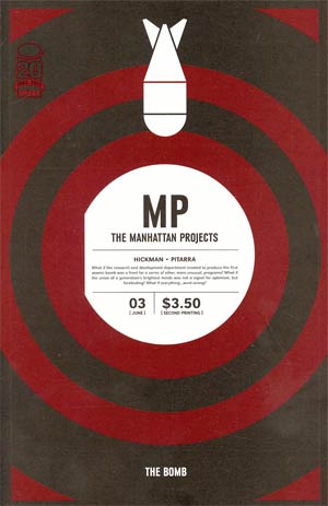 Manhattan Projects #3 Cover B 2nd Ptg