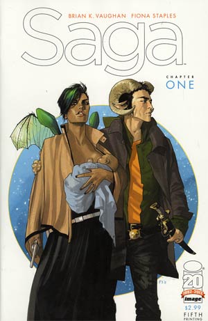 Saga #1 Cover G 5th Ptg