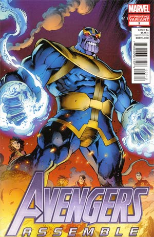 Avengers Assemble #3 Cover B 2nd Ptg Mark Bagley Variant Cover