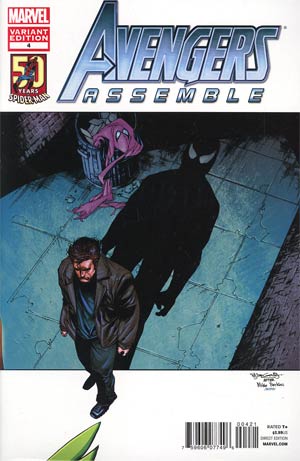 Avengers Assemble #4 Cover B Incentive Amazing Spider-Man In Motion Variant Cover