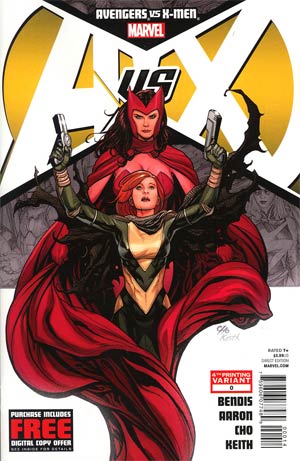 Avengers vs X-Men #0 Cover D 4th Ptg Frank Cho Variant Cover