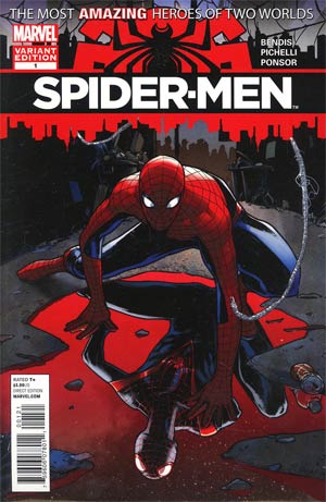 Spider-Men #1 Cover C Incentive Sara Pichelli Variant Cover