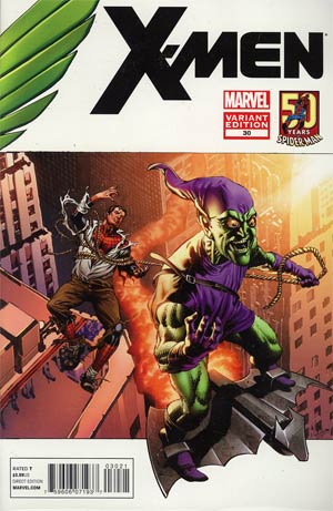 X-Men Vol 3 #30 Cover B Incentive Amazing Spider-Man In Motion Variant Cover