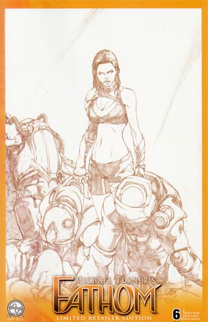 Fathom Vol 4 #6 Cover C Incentive Alex Konat Sketch Cover