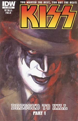 KISS Vol 2 #1 Cover C Incentive Michael Gaydos Demon Variant Cover