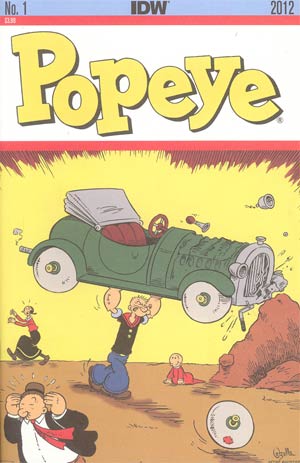 Popeye Vol 3 #1 2nd Ptg