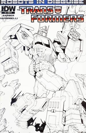 Transformers Robots In Disguise #6 Incentive Casey Coller Sketch Cover