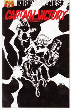 Kirby Genesis Captain Victory #5 Cover D Incentive Michael Avon Oeming Black & White Cover