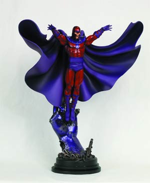 Magneto Action Statue By Bowen