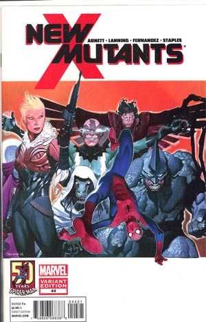 New Mutants Vol 3 #44 Incentive Amazing Spider-Man In Motion Variant Cover