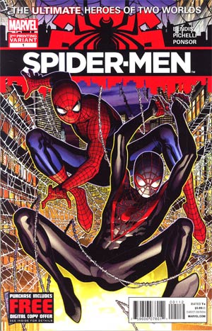 Spider-Men #1 Cover E 2nd Ptg Jim Cheung Variant Cover