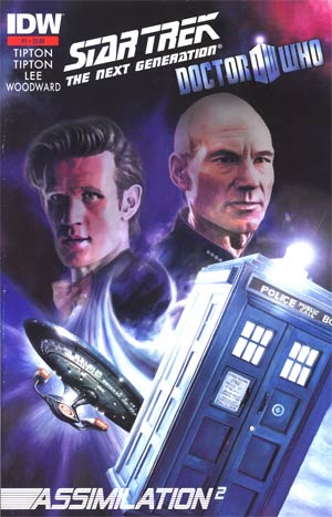 Star Trek The Next Generation Doctor Who Assimilation2 #1 2nd Ptg