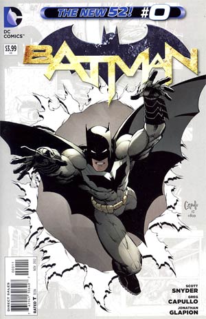 Batman Vol 2 #0 Cover A Regular Greg Capullo Cover