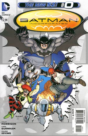 Batman Incorporated Vol 2 #0 Cover A Regular Chris Burnham Cover