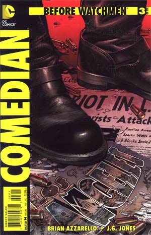 Before Watchmen Comedian #3 Cover A Regular JG Jones Cover