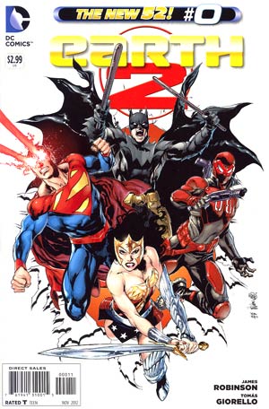 Earth 2 #0 Regular Ivan Reis Cover