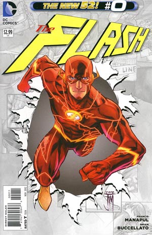 Flash Vol 4 #0 Cover A Regular Francis Manapul Cover