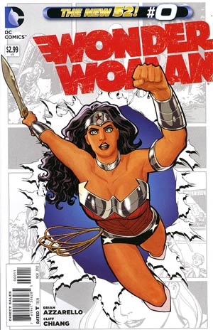 Wonder Woman Vol 4 #0 Cover A Regular Cliff Chiang Cover