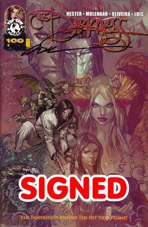 Darkness Vol 3 #100 Complete Signed Cover Set
