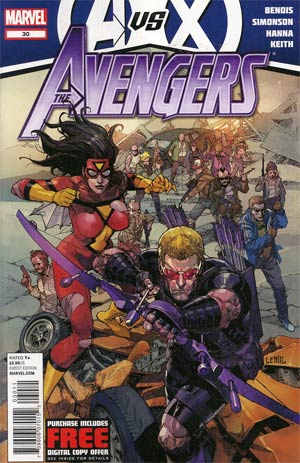 Avengers Vol 4 #30 (Avengers vs X-Men Tie-In)