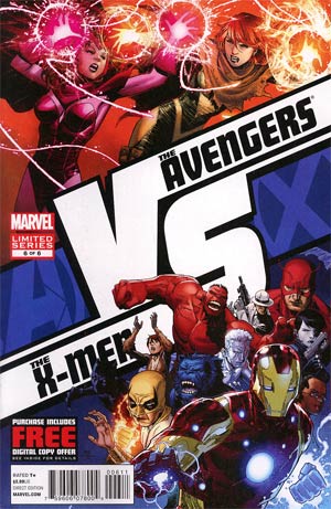 AVX VS #6 Cover A Regular Jim Cheung Cover (Avengers vs X-Men Tie-In)