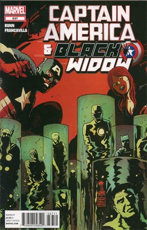 Captain America And Black Widow #637