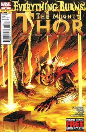 Mighty Thor #20 Regular Alan Davis Cover (Everything Burns Part 4)