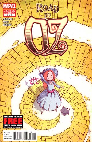 Road To Oz #1 Regular Skottie Young Cover