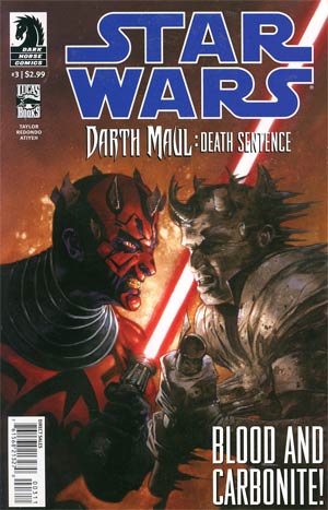 Star Wars Darth Maul Death Sentence #3