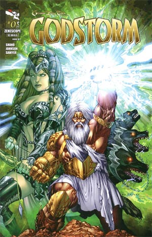 Grimm Fairy Tales Presents Godstorm #0 Regular E-Bas Cover