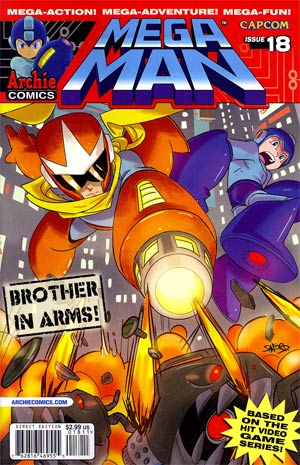 Mega Man Vol 2 #18 Regular Sanford Greene Cover