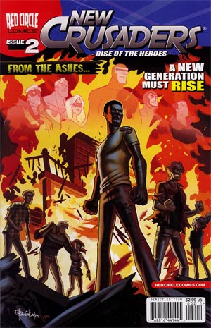 New Crusaders Rise Of The Heroes #2 Regular Ben Bates Cover