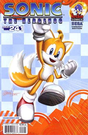 Sonic The Hedgehog Vol 2 #241 Variant Greg Horn Cover