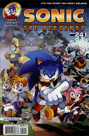 Sonic The Hedgehog Vol 2 #241 Regular Tracy Yardley Cover