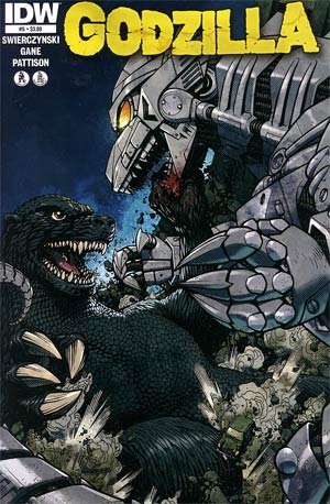 Godzilla Vol 2 #5 Cover A Regular Zach Howard Cover