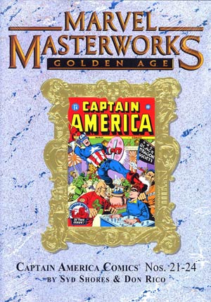 Marvel Masterworks Golden Age Captain America Vol 6 HC Variant Dust Jacket
