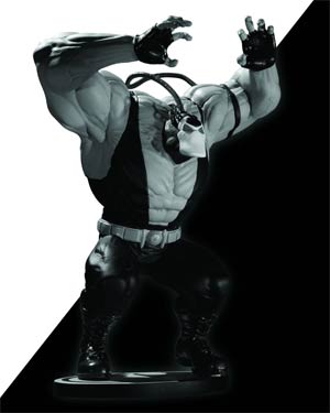 Batman Black & White Series Bane Mini Statue By Kelley Jones