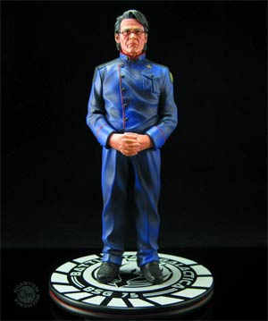 Battlestar Galactica Admiral Adama Animated Maquette