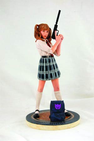 Hit-Girl School Girl Statue