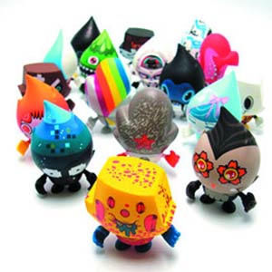 Elements Alpha Mini Figure Blind Mystery Box 25-Piece Display