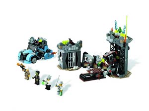LEGO Monster Fighters Crazy Scientist And His Monster Set